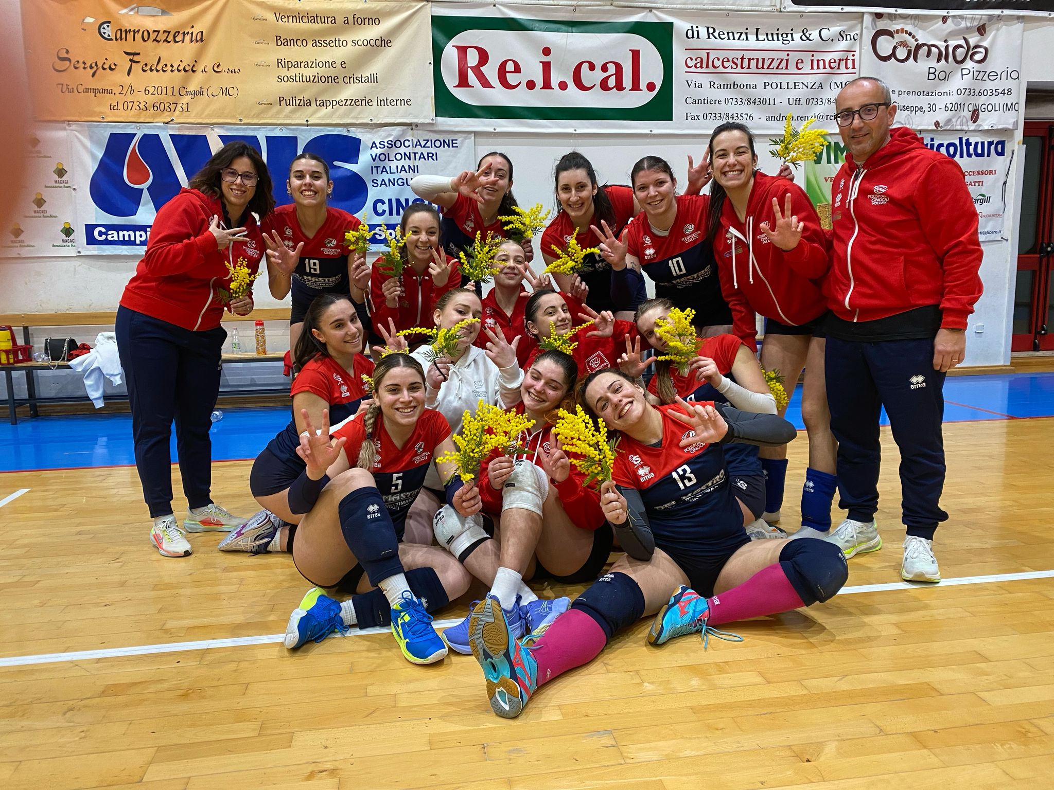 Pallavolo / Un’altra vittoria per la Del Mastro Cingoli: 3-0 all’Oratorio SS Annunziata